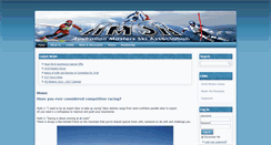Desktop Screenshot of mastersskiing.com.au